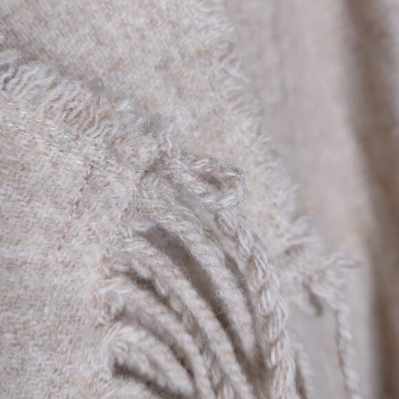 ISABEL MARANT ÉTOILE Fleminigli Fringed Felt Blanket Wool Blend Jacket Size 38 - Picture 12 of 16